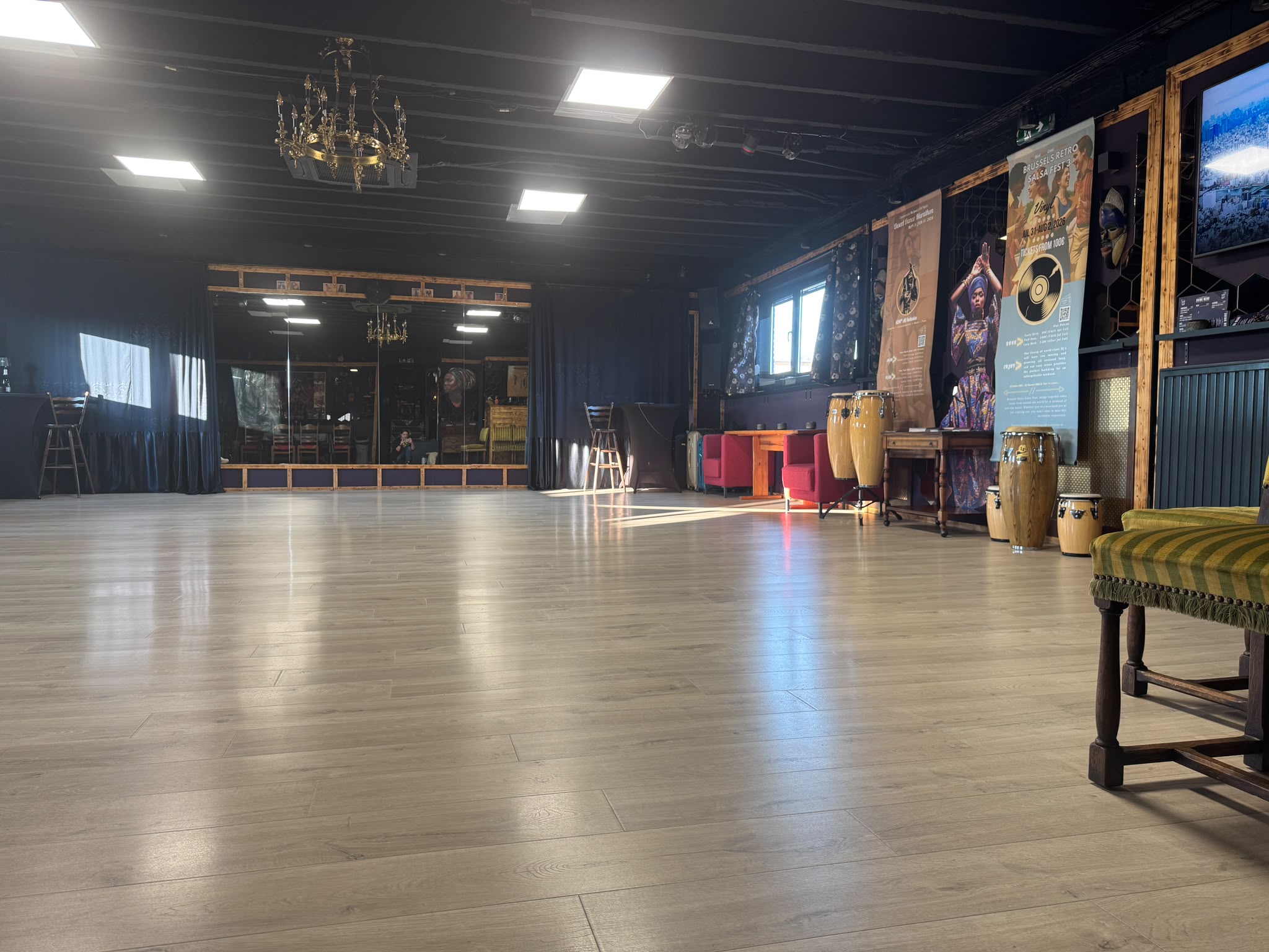 Salle "The BackYard Brussels"