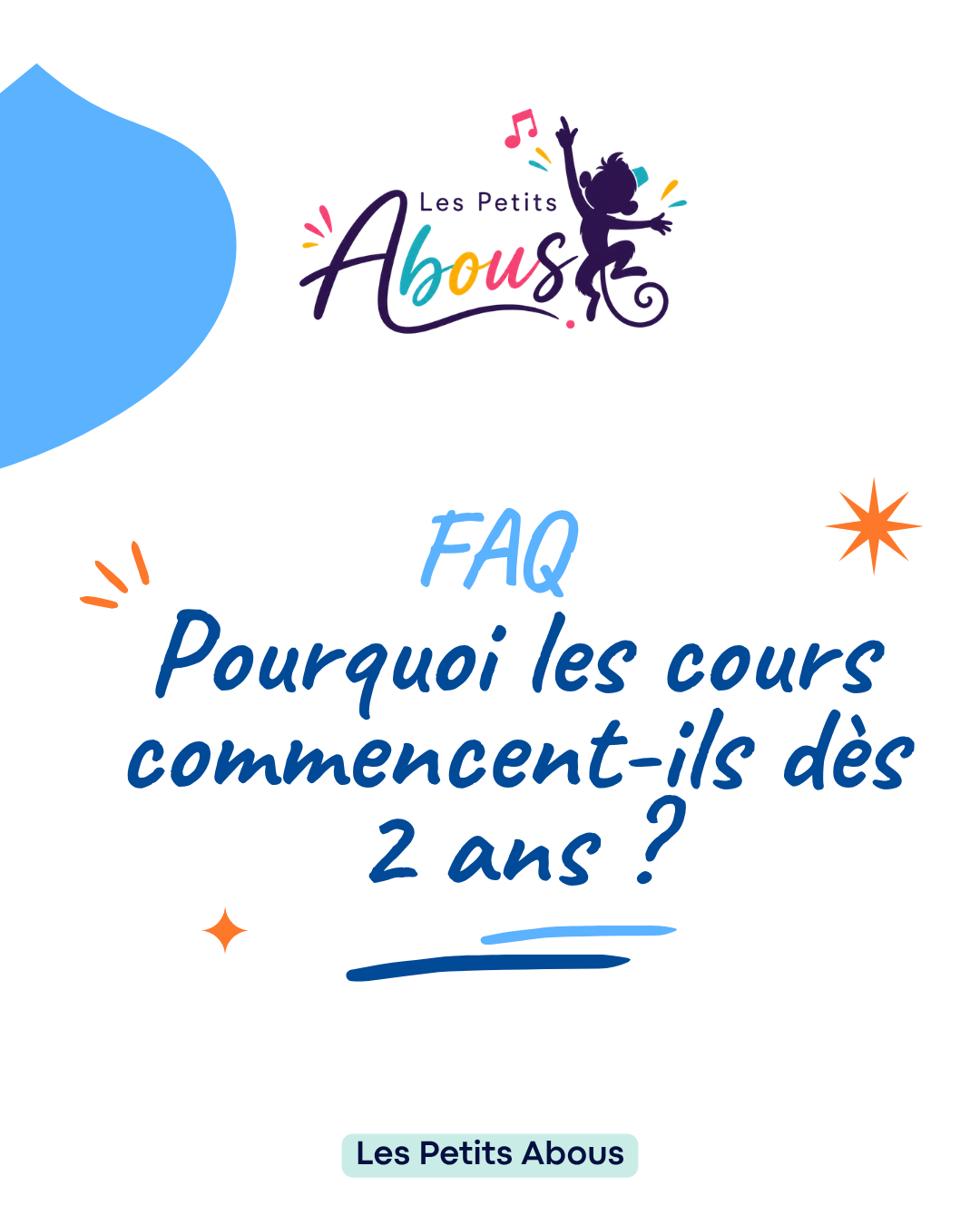 ❓Pourquoi commencer la danse dès 2 ans ?